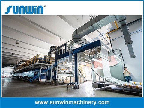 ہائی سپیڈ ڈبل لیئر فیبرک سٹینٹر مشین